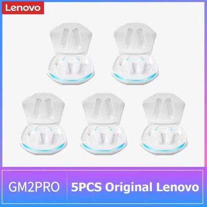 Auriculares inalámbricos Lenovo GM2 Pro TWS Bluetooth 5.3 – Auriculares HD con control táctil y micrófono, auriculares deportivos impermeables