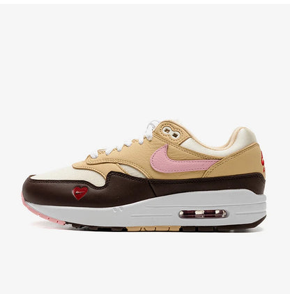 Baskets Nike Air Max 1 87 officielles et authentiques pour femme, style minimaliste, sportif et décontracté, FZ4346-200