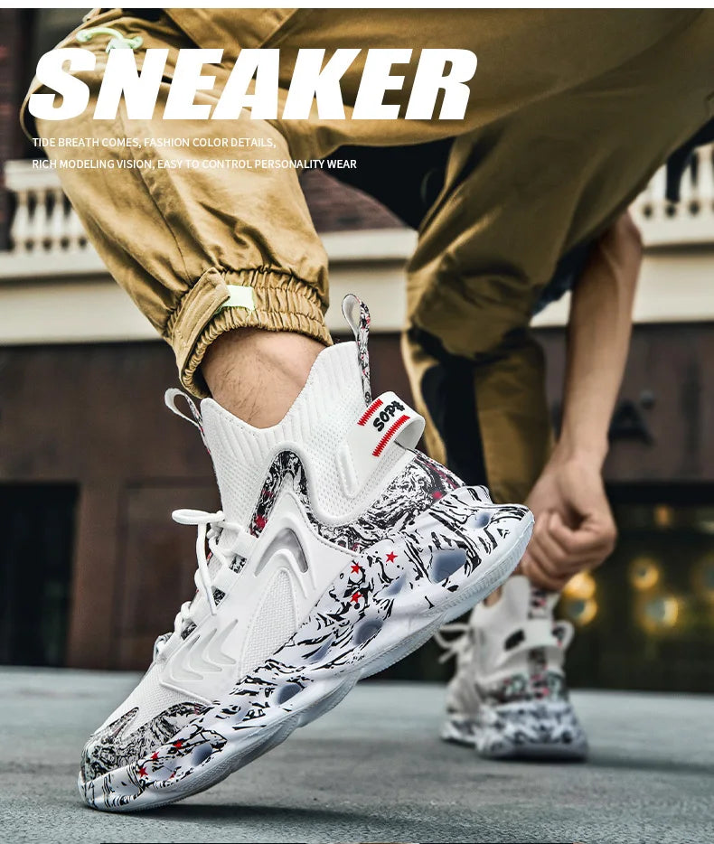 Shoes Men Sneakers Male Casual Men's Shoes Tennis Luxury Shoes Trainer Race Breathable Shoes Fashion Loafers Running Shoes for Men