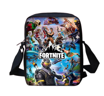 Child School Backpack with Shoulder Bag and Pencil Case School Bags for Hot Game Design Fortnite Boys and Girls Best Gift