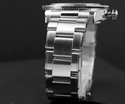 Cronos Luxury Men's Watches 37mm Diver BB54 Vintage Automatic Matt/ Aluminum Bezel Female End Links Sapphire 20 Bar L6033 M