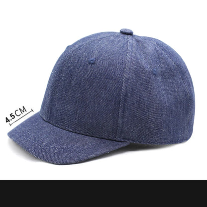 Short Brim 4 Size Fitted Closed Caps Hats New Cycling Bill Plain Trucker Men Women Hip Hop Baseball Snapback Sun Visor Era