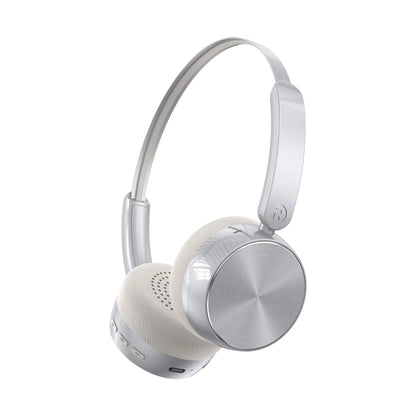 Casque sans fil rétro Bluetooth 5.4, écouteurs supra-auriculaires, 80H d'autonomie, haut-parleur 40mm, charge Type-C, coussinets doux, micro intégré