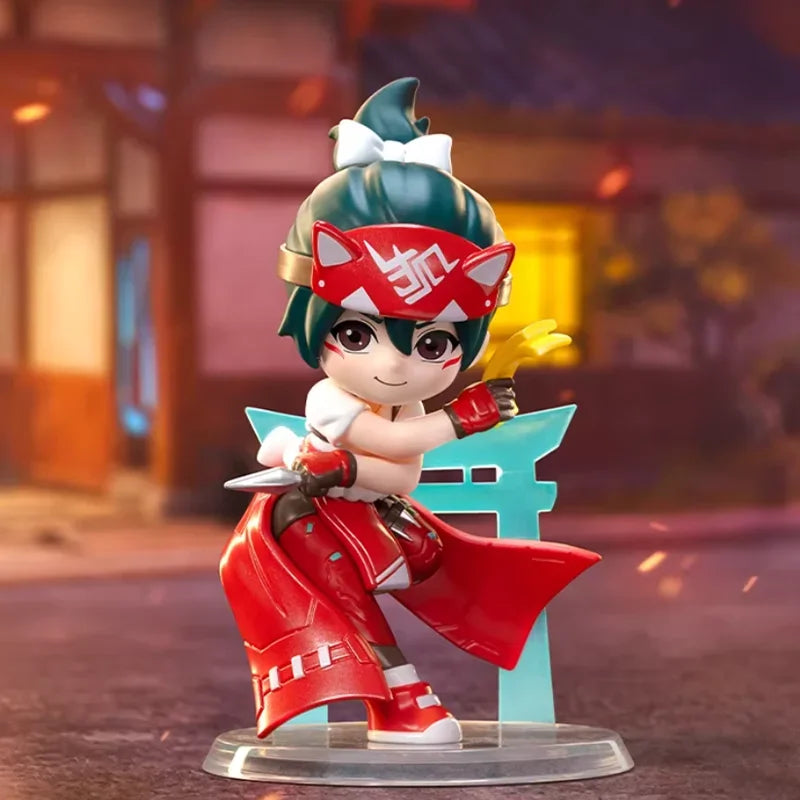 POP MART Overwatch Play of The Game Series Blind Box originale, Mystery Box a sorpresa, graziose action figure anime, ornamenti e statuette