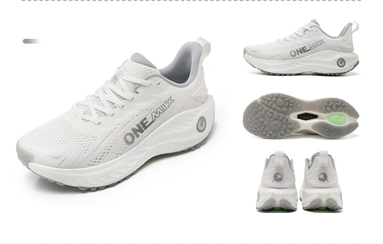 Sapatilhas de Running Casual ONEMIX Respiráveis de Verão para Jogging Homem, Sapatilhas Leves para Ginásio Mulher, Calçado Desportivo de Exterior Masculino com Amortecimento