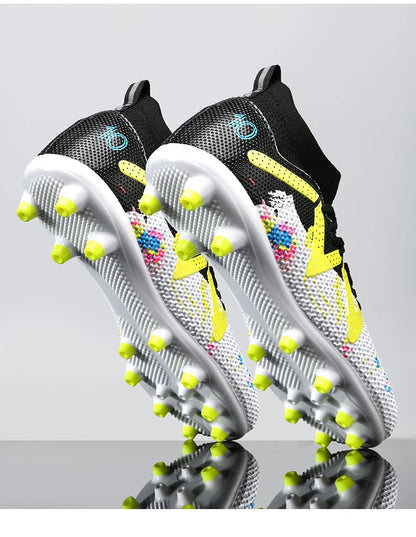 Chaussures de football pour hommes, crampons de terrain professionnels, résistants, décontractés, antidérapants, de haute qualité.