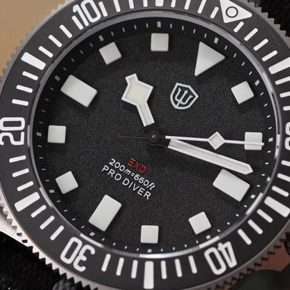 Watchdives EXD 40Mm Titanium Dive Watch Man VH31 Sweep Quartz Watches 200 Waterproof Ar Sapphire BGW9 Luminous 316L Wristwatch