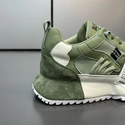 Men's Luxury Sneakers Sports Moccasins Chunky Casual Comfortable Breathable Trendy Designer Personality Shoes