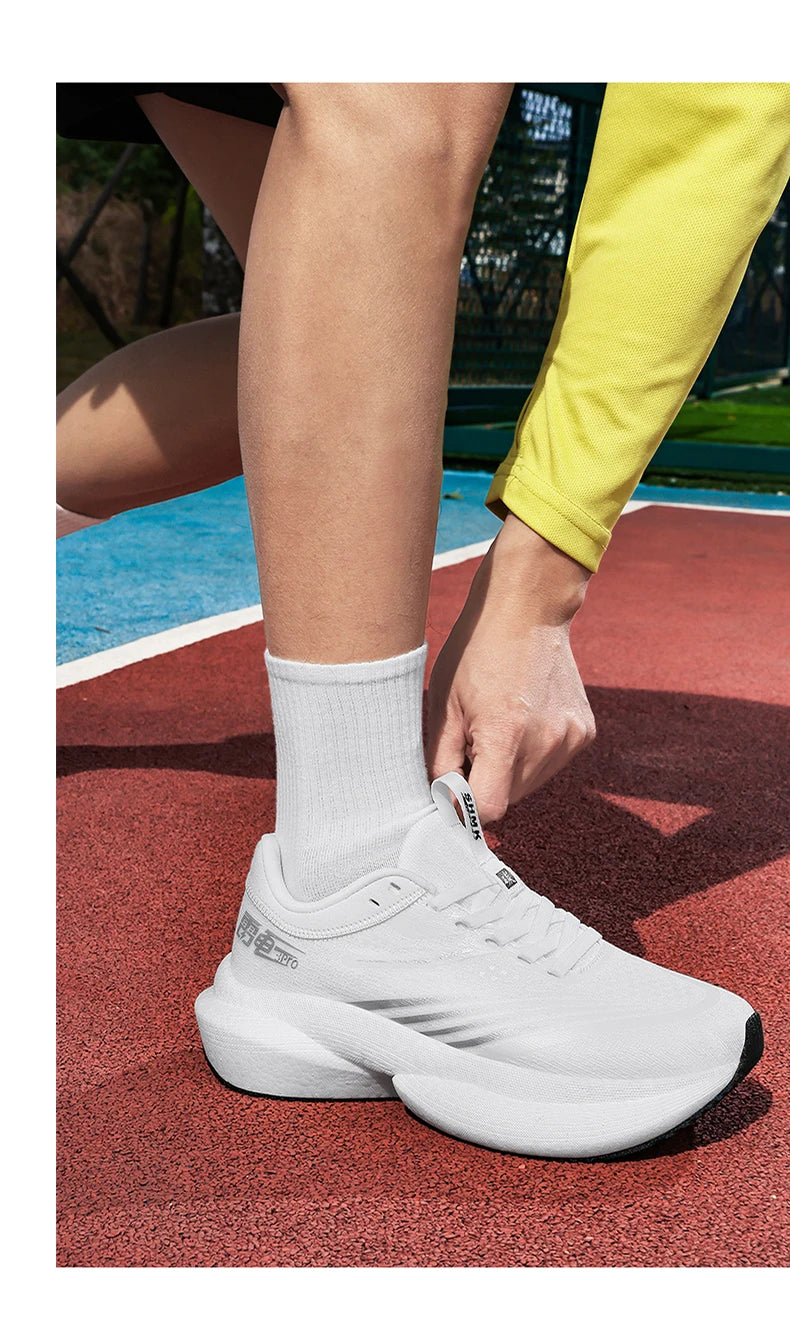 Scarpe da corsa nuove con piastra in carbonio per maratona, da uomo, sportive, traspiranti, leggere, comode da donna, sneakers atletiche antiscivolo casual