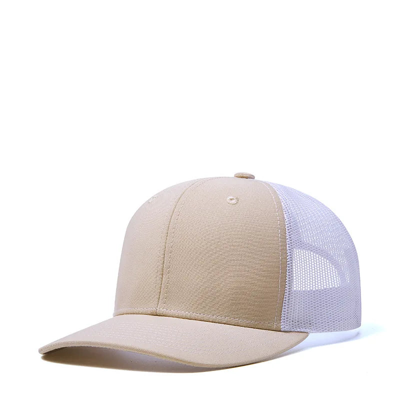 38 spalvų tinklinės „Trucker“ kepurės, lauko „Snapback“ kepurės, „Dad Hat“, hiphopo stiliaus kepurės vyrams ir moterims, reguliuojamos berniukų ir mergaičių beisbolo kepurės