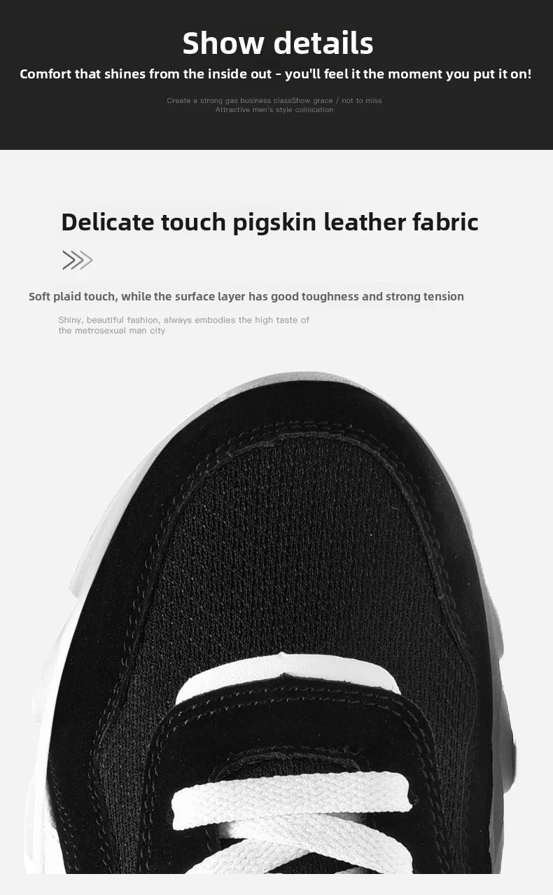 men's and women's running shoes breathable casual sneakers anti-slip vibration comfortable walking shoes 38-46