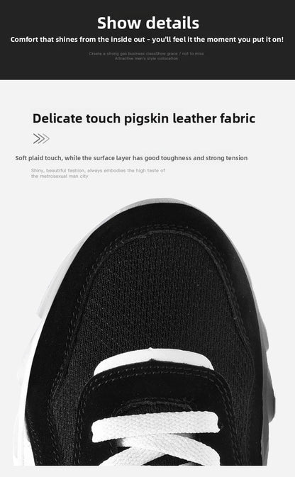 men's and women's running shoes breathable casual sneakers anti-slip vibration comfortable walking shoes 38-46