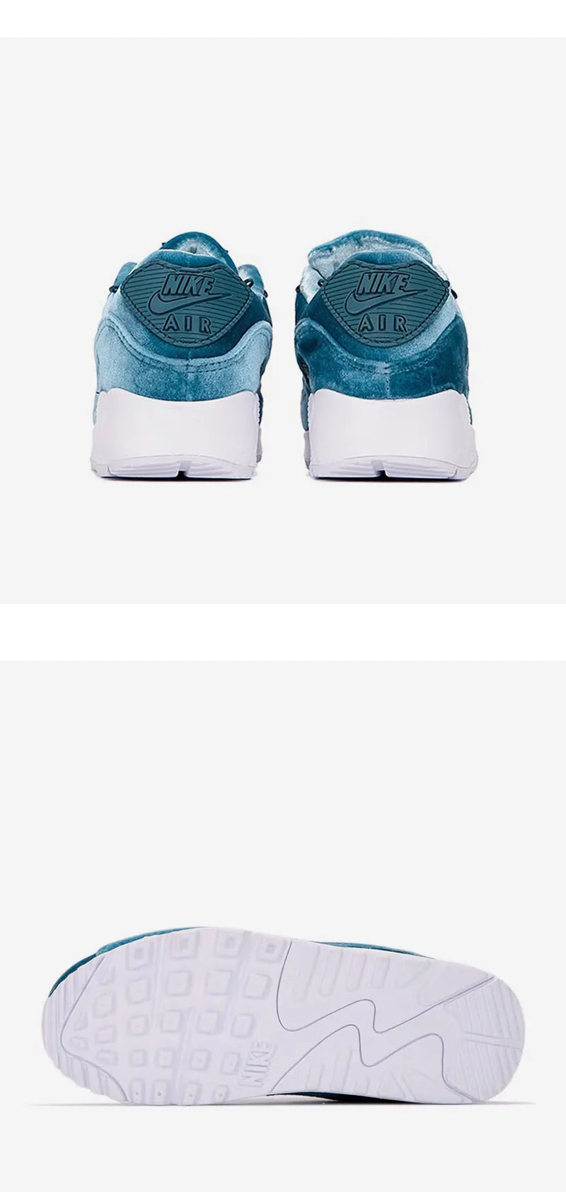 „Nike Authentic Air Max 90 Blue Velvet“ moteriški sportiniai bateliai su oro pagalvėmis DO2194-001