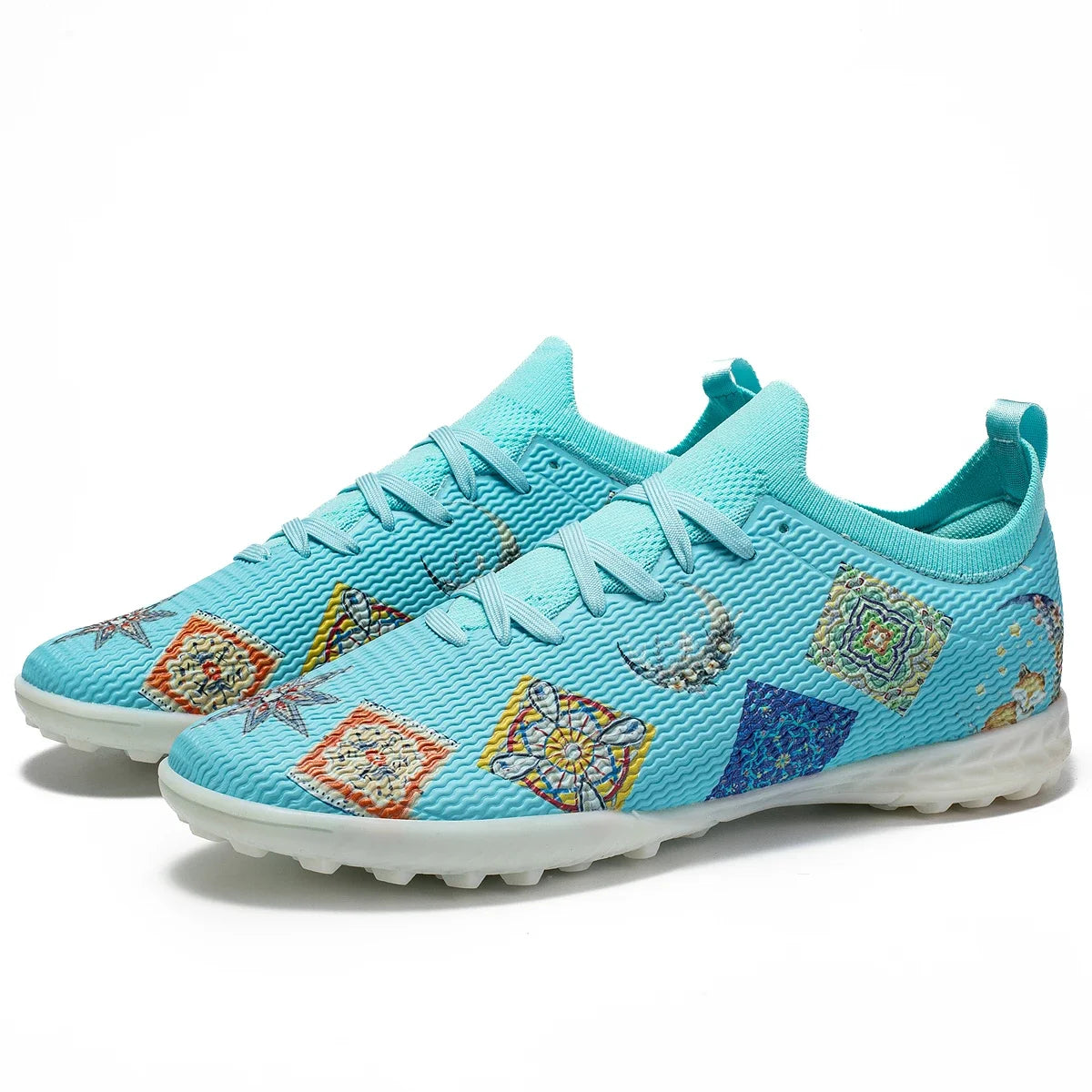 Scarpe da calcio professionali Lawn Nails resistenti all'usura, multicolore, con forte aderenza e grande equilibrio, per allenamento estivo all'aperto