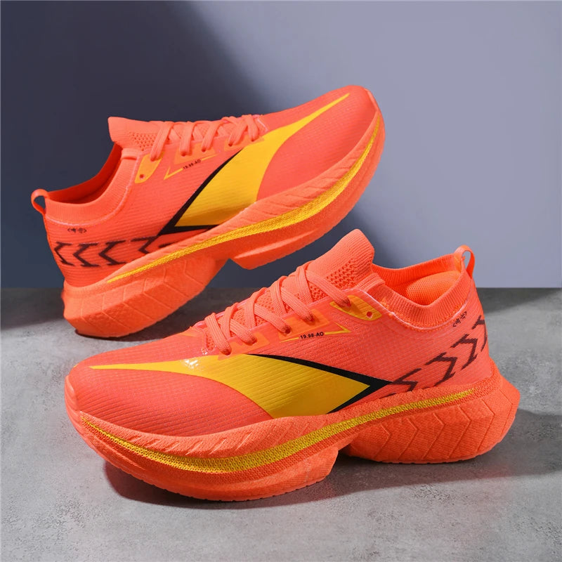 Men's Air Cushion Running Shoes Men's Sneakers Carbon Board Marathon Jogging Shoes Outdoor Sport Shoes Tennis Male Casual Shoes
