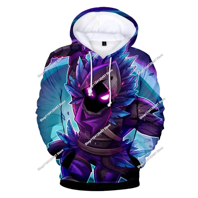 Children's Clothing Autumn Pullover T-shirt Hoodie New Fortnite Kids' Casual Wear Comfortable Streetwear