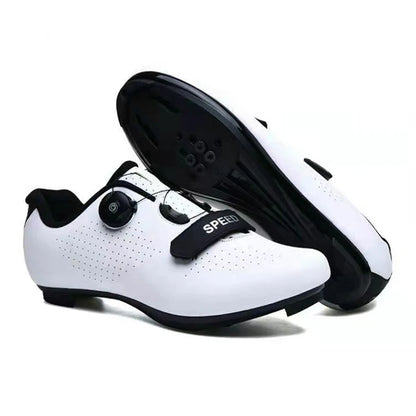 New Unisex Pedal Cycling Shoes, Flat Shoes Suitable for Mountain Sports, Pedal Self-Locking Cycling Shoes, Breathable Cycling Shoes