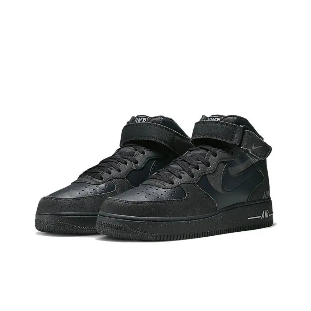 Nike Air Force 1 Stylish and Versatile Unisex Mid-Top Skate Shoes Slip-Resistant and Durable Casual Shoes FN4274-100