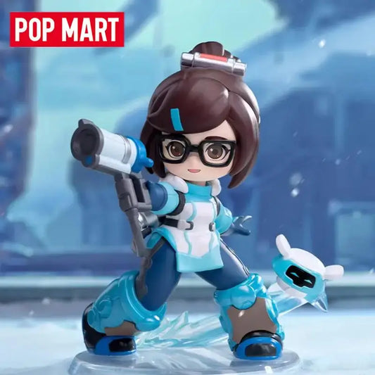 POP MART Overwatch Play of The Game Series Blind Box Mystery Box Spielzeug Kawaii-Dekorationen Figuren Wohnaccessoires Schreibtisch-Modelle Puppen