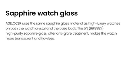 AGELOCER Limited Edition "Ice Never Melts" Free-sprung Crystal Tourbillon Watch Luxury Manual Mechanical Watches