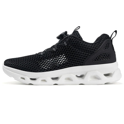 Unisex sneldrogende barefoot-waterschoenen voor watersporten in de buitenlucht, riviertrekking, wandelen langs beekjes, varen; lichtgewicht met draaibare gesp