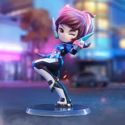 POP MART Overwatch Play of The Game Series Blind Box originale, Mystery Box a sorpresa, graziose action figure anime, ornamenti e statuette