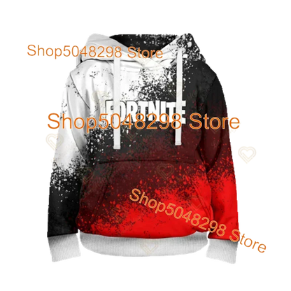 Men Women Hoodie 3D Battle Royale Print Fortnite Victory Printed Hoodies Boys Girls Hooded Streetwear Sweatshirts