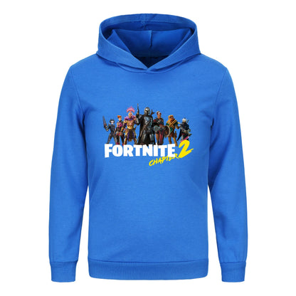 Fortnite Hoodie Kids Baby Cartoon Clothing Unisex Boys Long Sleeve Hooded Sweatshirts Youth Girls Casual Coats 1007
