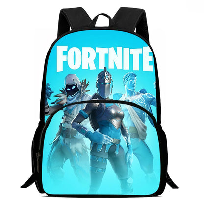 Kids  School Backpack with Front Pocket,  Light Weight Cartoon Fortnite Children Backpack For Age 6-9 , Bags For Boys Girls