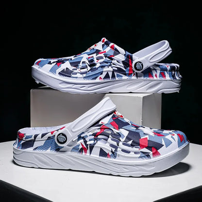 Nouvelle mode sandales hommes sabots sandales confortables respirant plage sandales hommes femmes sabots pantoufles fond souple hommes chaussures