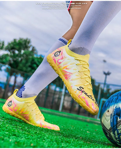Professionelle Fußball-Sneaker für Herren und Damen, hochwertige modische Fußballschuhe für Herren, große Größe 46, Futsal-Schuhe, Herren-Trainer