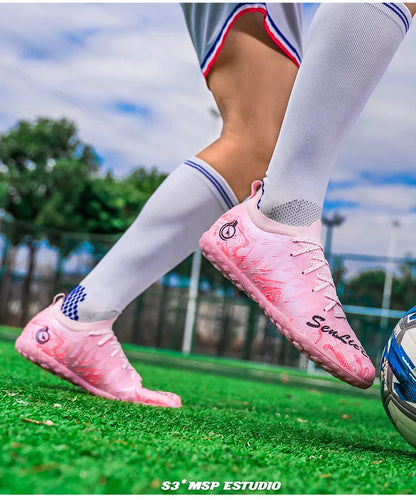 Professionelle Fußball-Sneaker für Herren und Damen, hochwertige modische Fußballschuhe für Herren, große Größe 46, Futsal-Schuhe, Herren-Trainer