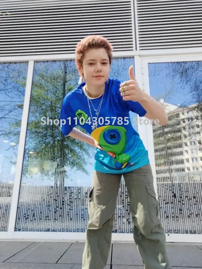 Anime Fortnite T-Shirts Girl Clothing T-Shirt Boys White Cartoon Tees Baby Summer Shirts Cute Printed Tops Costume