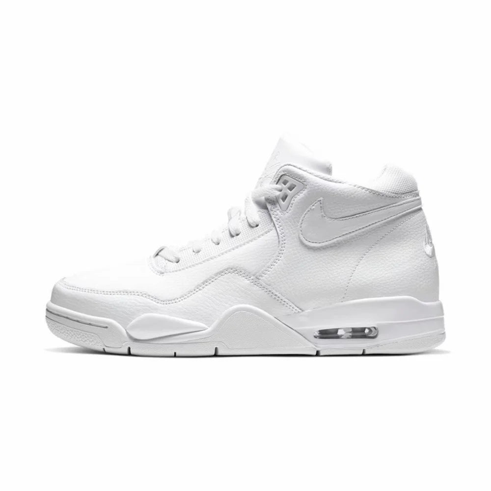 Buty do koszykówki Nike Flight Legacy Mid-Top w stylu retro o antypoślizgowej, wytrzymałej i amortyzowanej konstrukcji – model unisex BQ4212-103