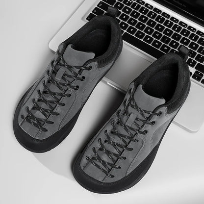 2026 nye brede herresko – minimalistiske barfodssneakers til vandring, zero drop-løbesko, udendørs sneakers med bred tåboks og skridsikker sål