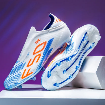 Nouvelles chaussures de football pour hommes, baskets antidérapantes, chaussures d'entraînement, bottes de football très vendues, crampons légers de haute qualité pour matchs sur gazon, mi-hautes pour l'extérieur