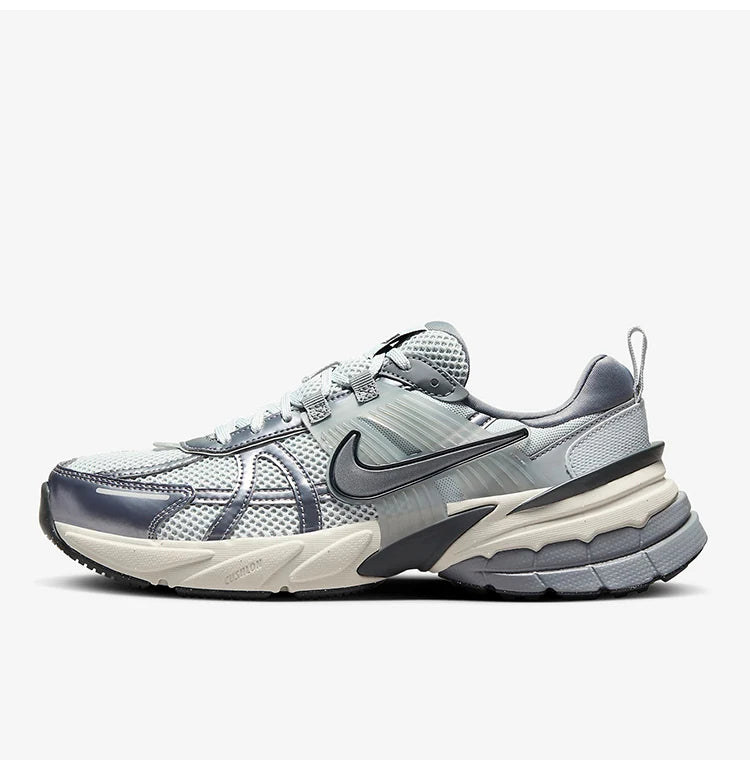 Nike Original V2K Run Damen-Low-Cut-Freizeitschuhe im Retro-Sportstil FD0736-003