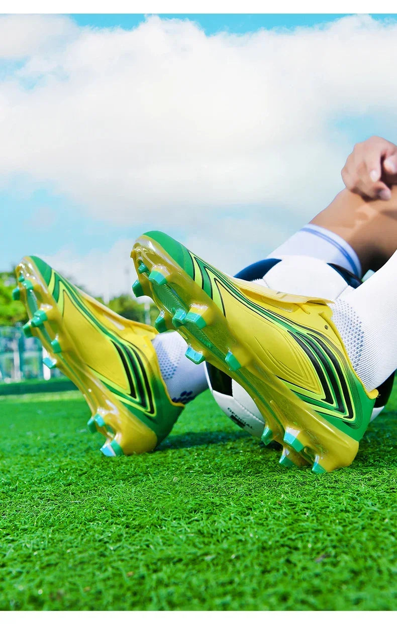 Nouvelles chaussures de football pour hommes, baskets de futsal, crampons antidérapants de haute qualité pour intérieur, chaussures de football à crampons très vendues, chaussures de match pour terrain gazon, chaussures