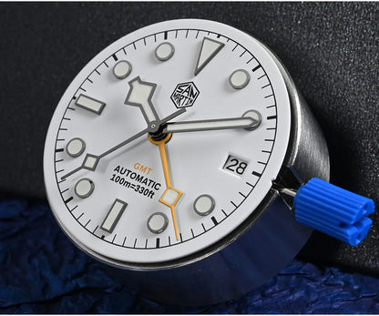 San Martin New 39mm NH34 BB GMT Automatic Mechanical Watch Sport Watch Sapphire Luminous Waterproof 100m for Men Relogio SN0054