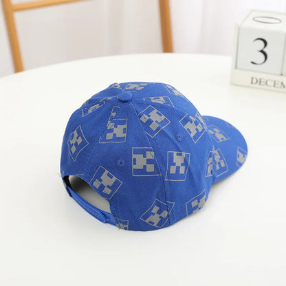 „Cyberpunk“ žaidimo „Totem of Undying Hat“ cosplay unisex pikselinė beisbolo kepurė, saulės kepurė, lauko aksesuarai