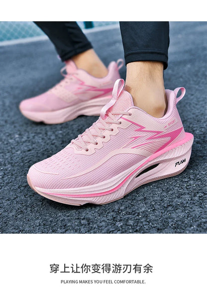 Sports Running Shoes for Men Sneakers Marathon Breathable Comfortable Brand Trend Women’s Athletic Trainers Outdoor Sneakers with Air Cushion