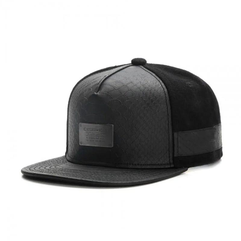 Usnjena bejzbolska kapica blagovne znamke Fashio za moške in ženske, HipHop Knight Snapback, Kpop, za odrasle, za prosti čas, oblikovalska Gorras Hombre