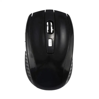 Ratón inalámbrico óptico 2.4GHz con receptor USB para gaming, 6 botones, para ordenador PC, portátil y accesorios