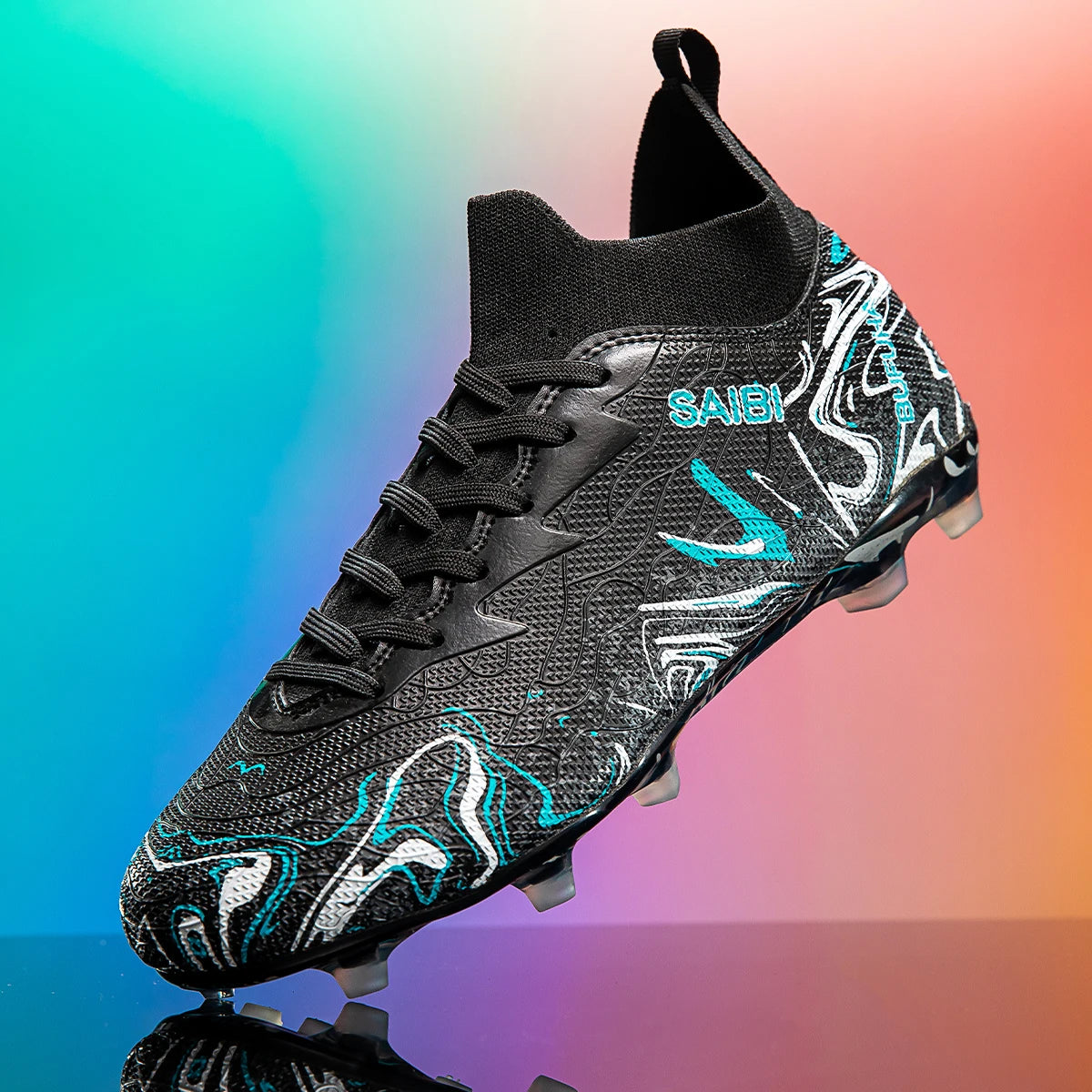 Nouvelles chaussures de football professionnelles unisexes, antidérapantes, pour l'extérieur, livraison directe, pour le futsal, l'entraînement et le sport.