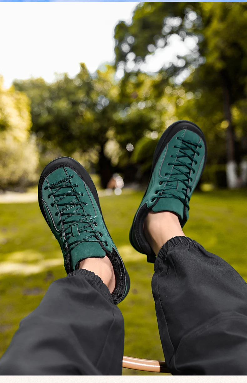 2026 nye brede herresko – minimalistiske barfodssneakers til vandring, zero drop-løbesko, udendørs sneakers med bred tåboks og skridsikker sål