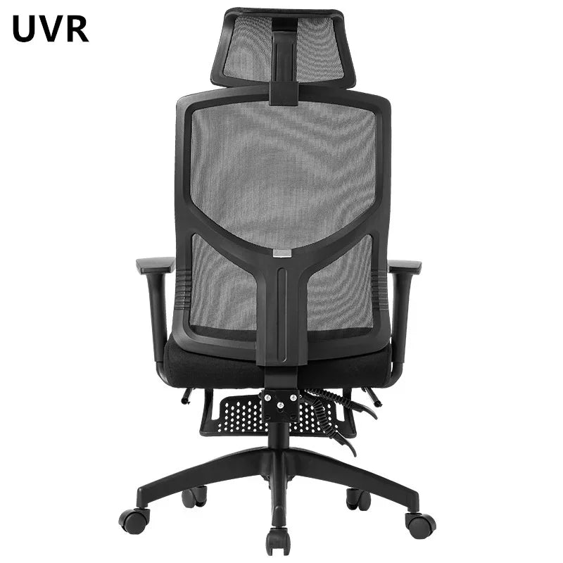 UVR Gaming Computer Chair Ergonomic Office Chair with Reclining Backrest, Adjustable Height, Comfortable Swivel Computer Chair for Home & Office
