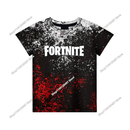 3D Fortnite тениска Battle Royale – тениски за мъже и жени, момчета и момичета, анимационни топове Victory, дрехи за тийнейджъри, детски геройски геймърски тениски и топове