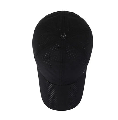 Men Women Mesh Moisture-Waging Quick Dry Baseball Cap Male Summer Female Originality Adjustable Breathable Sun Visor Fishing Hat