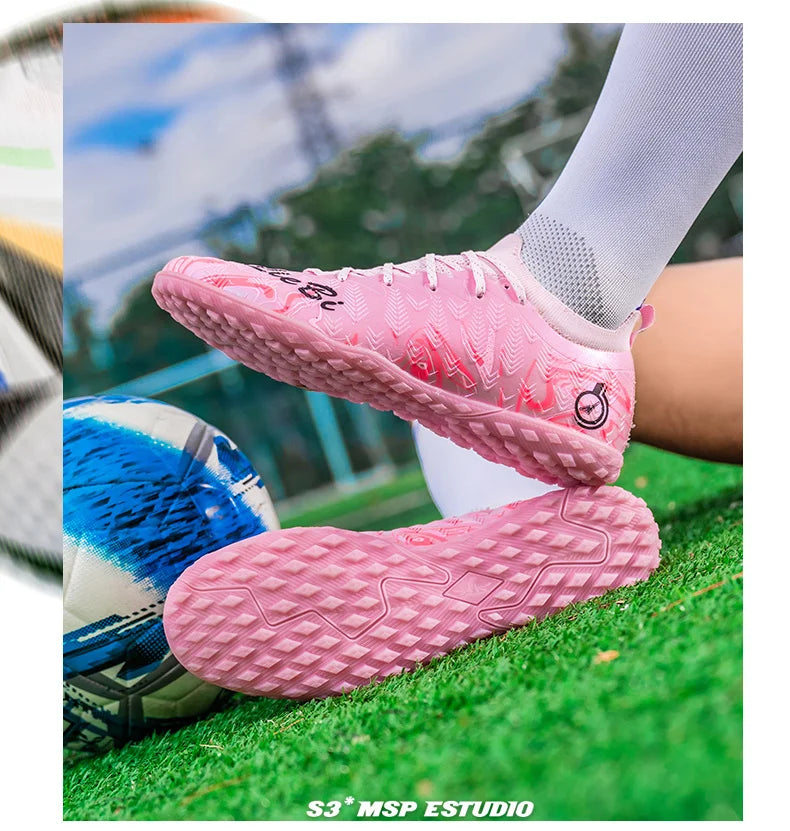 Professionelle Fußball-Sneaker für Herren und Damen, hochwertige modische Fußballschuhe für Herren, große Größe 46, Futsal-Schuhe, Herren-Trainer