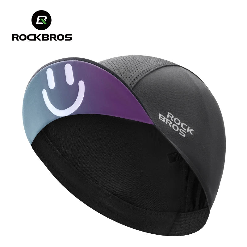 Casquette de cyclisme d'été ROCKBROS avec visière, protection solaire, respirante et à séchage rapide – Casquette de cyclisme pour les sports de plein air, la pêche et le cyclisme